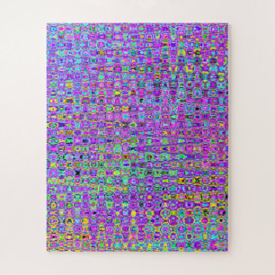 Paarse Peacock Legpuzzel
