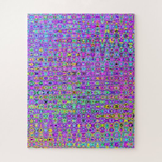Paarse Peacock Legpuzzel (Verticaal)