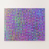 Paarse Peacock Legpuzzel (Horizontaal)