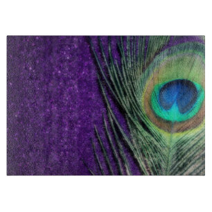 Paarse Peacock Snijplank