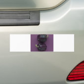 paarse pepers bumpersticker (Op auto)