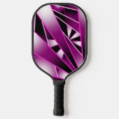 Paarse perspectiefverloopkleurvulling pickleball paddle (Achterkant)