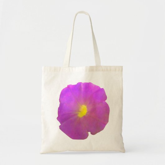 Paarse Petunia Canvas tas (Voorkant)