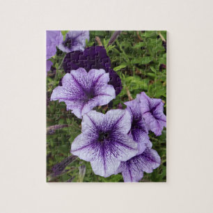 Paarse Petunia's Legpuzzel