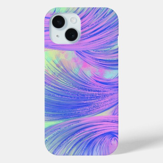 Paarse Phoenix Case-Mate iPhone Case (Achterkant)