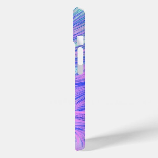 Paarse Phoenix Case-Mate iPhone Case (Achterkant / Links)