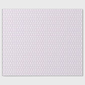 Paarse Pinwielwielen Cadeaupapier (Vlak)