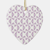 Paarse Pinwielwielen Keramisch Ornament (Rechts)