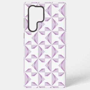 Paarse Pinwielwielen Samsung Galaxy Hoesje