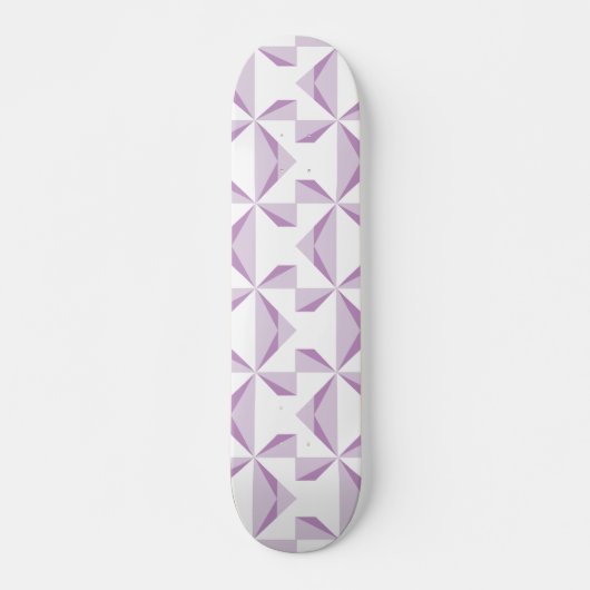 Paarse Pinwielwielen Skateboard (Voorkant)