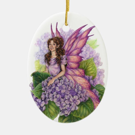 Paarse Pixie Ornament (Voorkant)