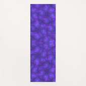 Paarse planeten, modern fractale patroon yogamat (Voorkant)
