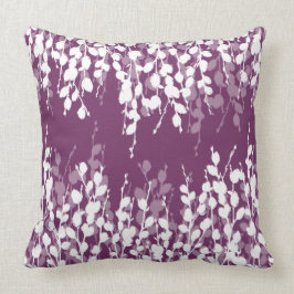 Paarse Plum Pussywillow Kussen