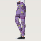 Paarse Plum Yoga Pants Leggings (Links)