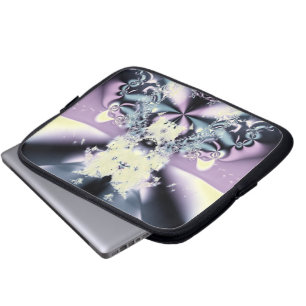 Paarse Podium Laptop Sleeve