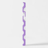 Paarse poka Dots, Polka Dot Pattern, Stippen, gedo iPhone Hoesje (Linkerkant)