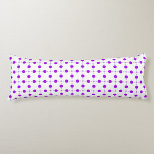 Paarse poka Dots, Polka Dot Pattern, Stippen, gedo Lichaamskussen