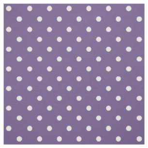 Paarse polaire dots Fabric Stof