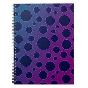 Paarse Polka Notitieboek