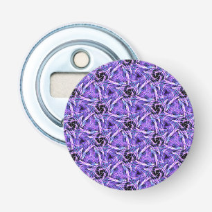 Paarse Polsslag Button Flesopener