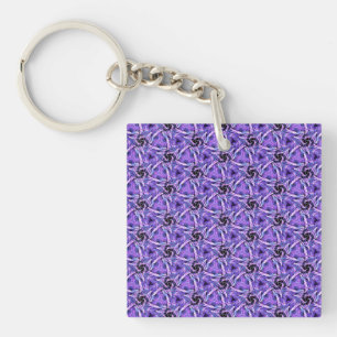 Paarse Polsslag Sleutelhanger