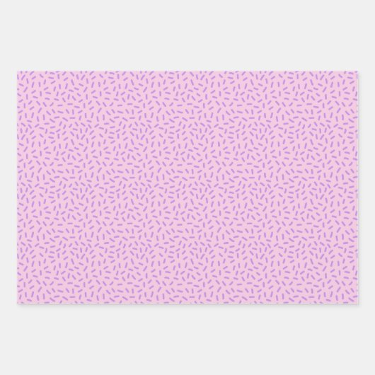 Paarse pompoen en spook Halloween Inpakpapier Vel (Voorkant 3)