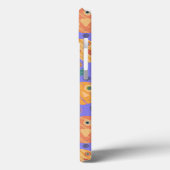 Paarse pompoenpatch Case-Mate iPhone case (Achterkant / Links)