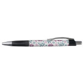 Paarse pony waterverf floral Wedding Pen (Bovenkant)