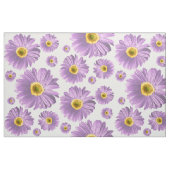 Paarse Pop Daisy Pattern Stof (Fat Quarter)