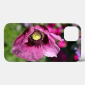 Paarse Poppy telefoonhoesje Case-Mate iPhone Case (Achterkant (horizontaal))
