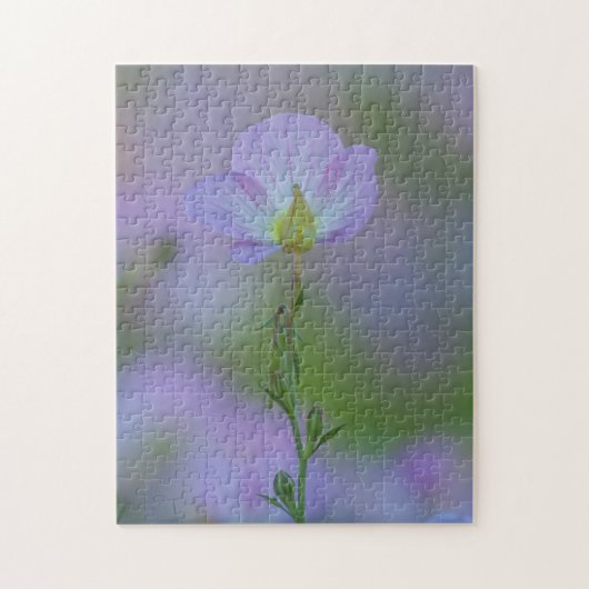 Paarse primrose legpuzzel (Verticaal)