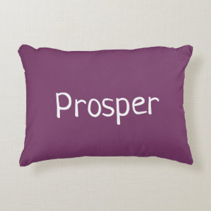 Paarse Prosper-bevestiging Accent Kussen