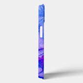 paarse psychedelische vloeistof Case-Mate iPhone case (Achterkant / Rechts)