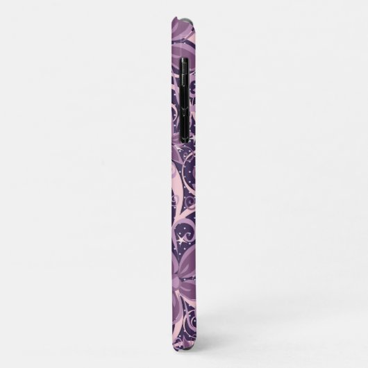 Paarse-puntventilator Case-Mate iPhone Case (Achterkant/links)