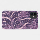 Paarse-puntventilator Case-Mate iPhone Case (Achterkant (horizontaal))