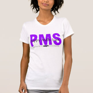Paarse Puppymolens T-shirt