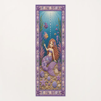 Paarse Quilty Zeemeermin Yogamat