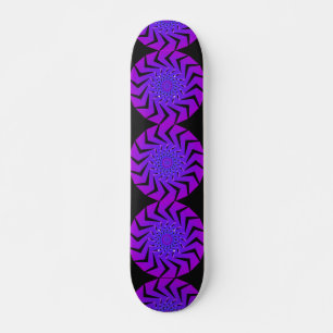 Paarse Radiaal ontwerp:Skateboard Skateboard