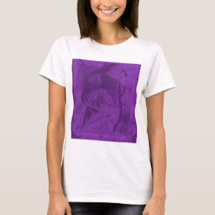 Paarse reflecties t-shirt