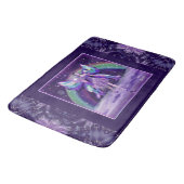 Paarse regen Fairy Bath Mat (Gekanteld)