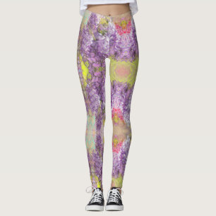 Paarse regen leggings