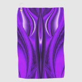 Paarse regenboogdromen Angel Wings Golfhanddoek (Voorkant)