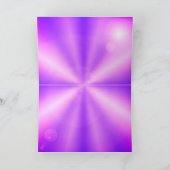 Paarse regenboogdromen , Angel Wings Notitiekaartje (Binnen)