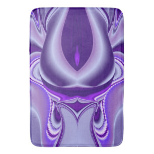 Paarse regenboogdromen badmat