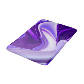 Paarse regenboogdromen badmat (Gekanteld)