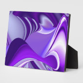 Paarse regenboogdromen fotoplaat (Zijkant)