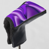 Paarse regenboogdromen golfheadcover (3/4 voorkant)