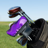 Paarse regenboogdromen golfheadcover (Insitu)