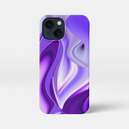 Paarse regenboogdromen iPhone hoesje (Achterkant)