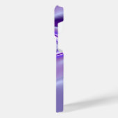 Paarse regenboogdromen iPhone hoesje (Linkerkant)